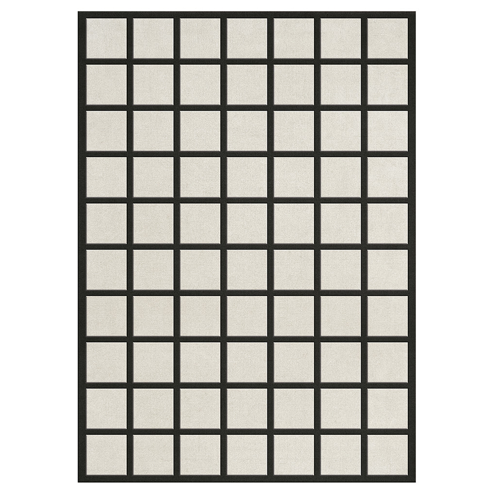 Avenue Checked Wool Rug