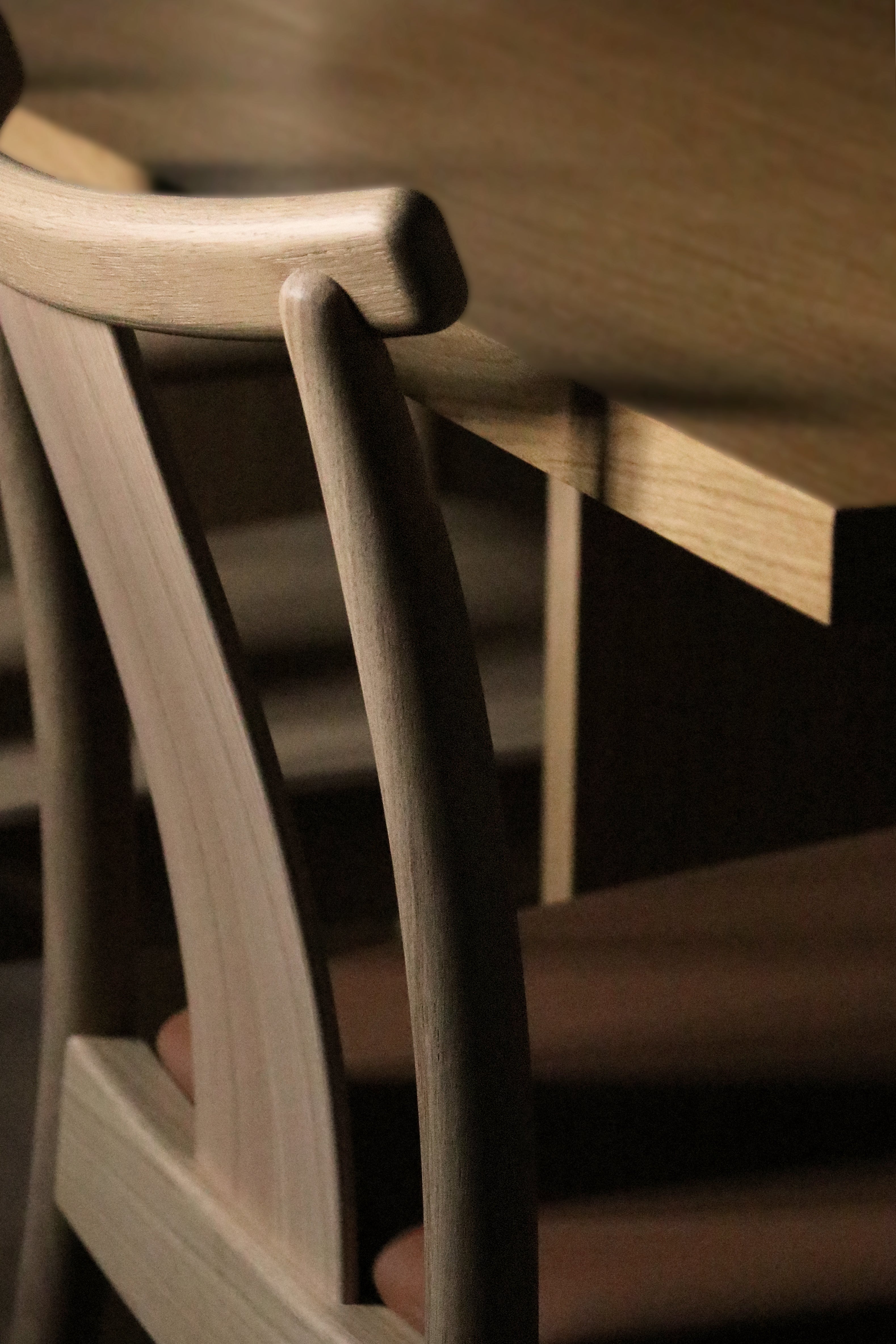 Scaun de dining Merkur - Natural Oak