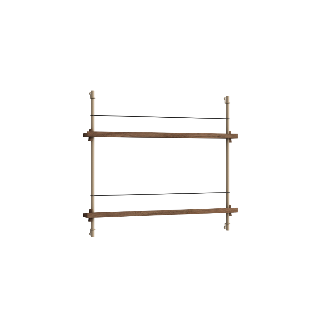 Magazine Shelving – Smoked-Oak/Warm-Grey- MS.65.1