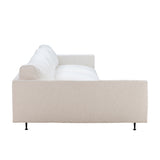 Canapea Maho cu Chaiselongue Stanga, Tapițerie Boucle Cuddle 02