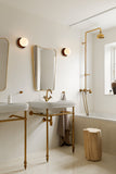 Aplica / Plafoniera Liila 1 - Dark Bronze - Opal White