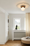 Aplica / Plafoniera Liila 1 - Dark Bronze - Opal White