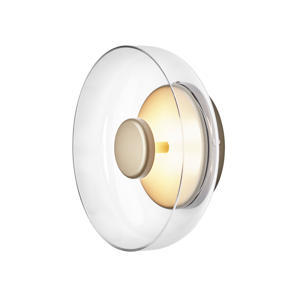Aplica / Plafoniera Blossi - Nordic Gold / Clear