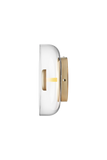 Aplica / Plafoniera Blossi - Nordic Gold / Clear