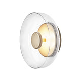 Aplica / Plafoniera Blossi - Nordic Gold / Clear