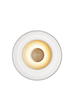 Aplica / Plafoniera Blossi - Nordic Gold / Opal White