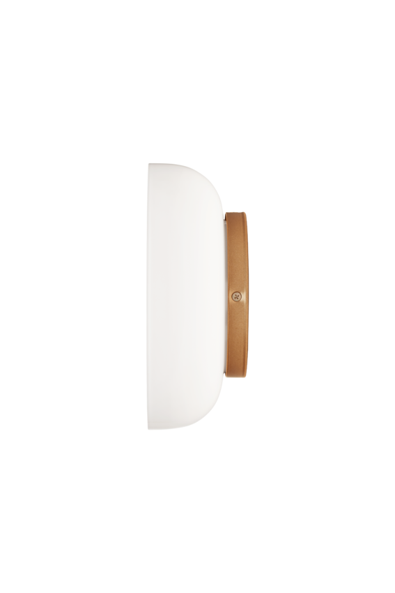 Aplica / Plafoniera Blossi - Nordic Gold / Opal White