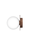 Aplica / Plafoniera de Exterior Liila 1 - Dark Bronze - Opal White