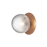 Aplica / Plafoniera de Exterior Liila 1 - Dark Bronze - Optic Clear