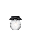 Aplica / Plafoniera Liila 1 - Black - Optic Clear