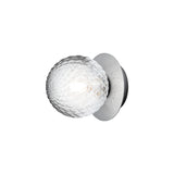 Aplica / Plafoniera Liila 1 - Light Silver - Optic Clear
