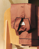 Pijama Outline Camasa cu maneca lunga - Milk Chocolate