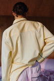 Pijama Outline Camasa cu maneca lunga - Soft Yellow