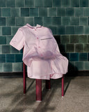 Pijama Outline Pantaloni Scurti - Soft Pink