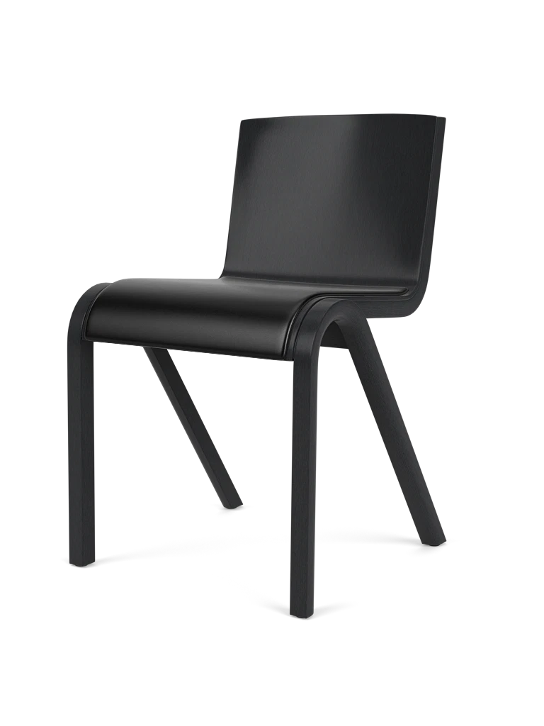 Scaun de dining Ready - Black Oak - Sezut Tapitat