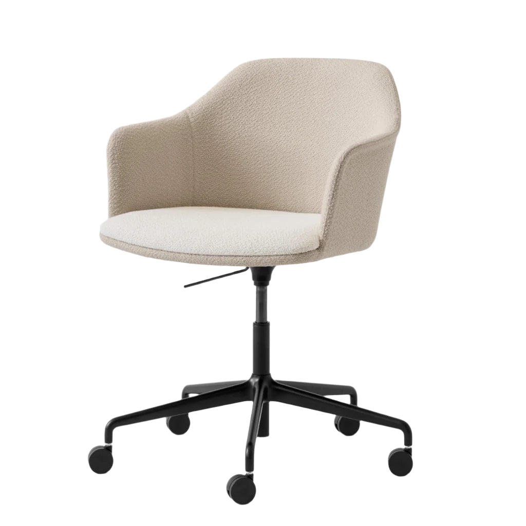 Scaun De Birou Rely HW57 - 5-Star Cu Roti - Inaltime Reglabila - Complet Tapitat (Mix), Cu Perna