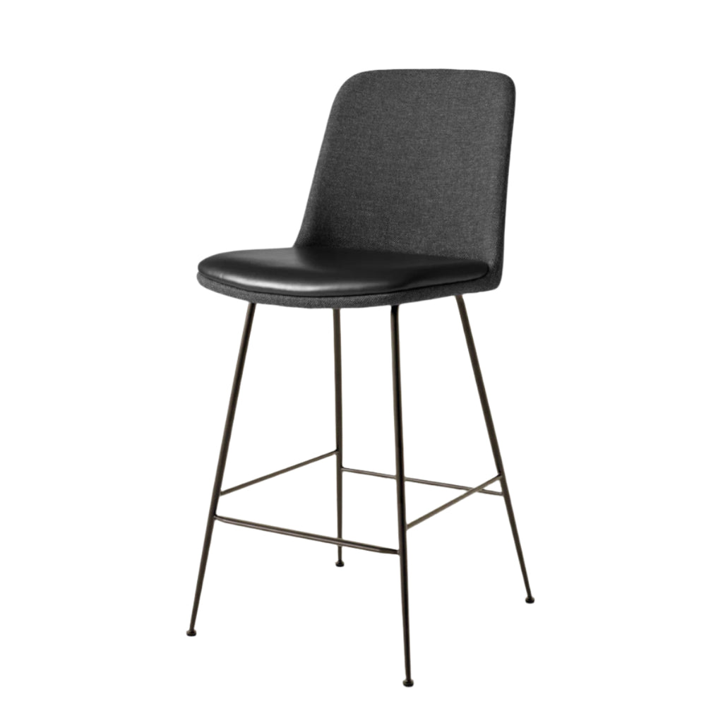 Scaun De Insula Rely HW95 - Complet Tapitat, cu Perna - Tapiterie Mixta