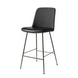 Scaun De Insula Rely HW95 - Complet Tapitat, cu Perna - Tapiterie Mixta