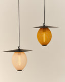 Corp De Iluminat Suspendat Satellite Outdoor - Mustard gold Semi Matt