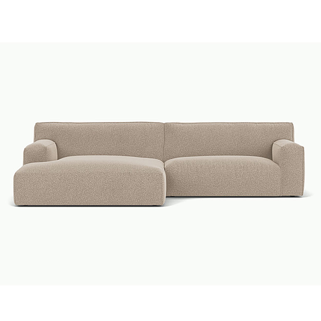 Canapea Clay Corner cu Longchair Mare - Stânga