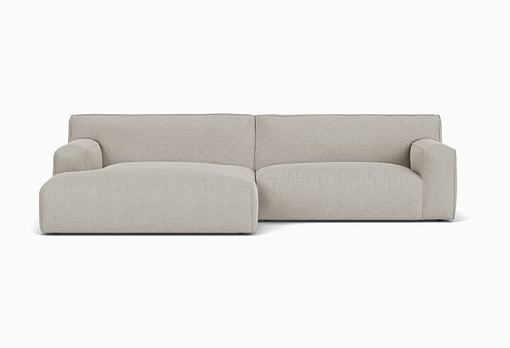 Canapea Clay Corner cu Longchair Mare - Stânga