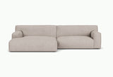 Canapea Clay Corner cu Longchair Mare - Stânga