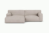 Canapea Clay Corner cu Longchair Mic - Stânga