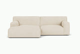 Canapea Clay Corner cu Longchair Mic - Stânga