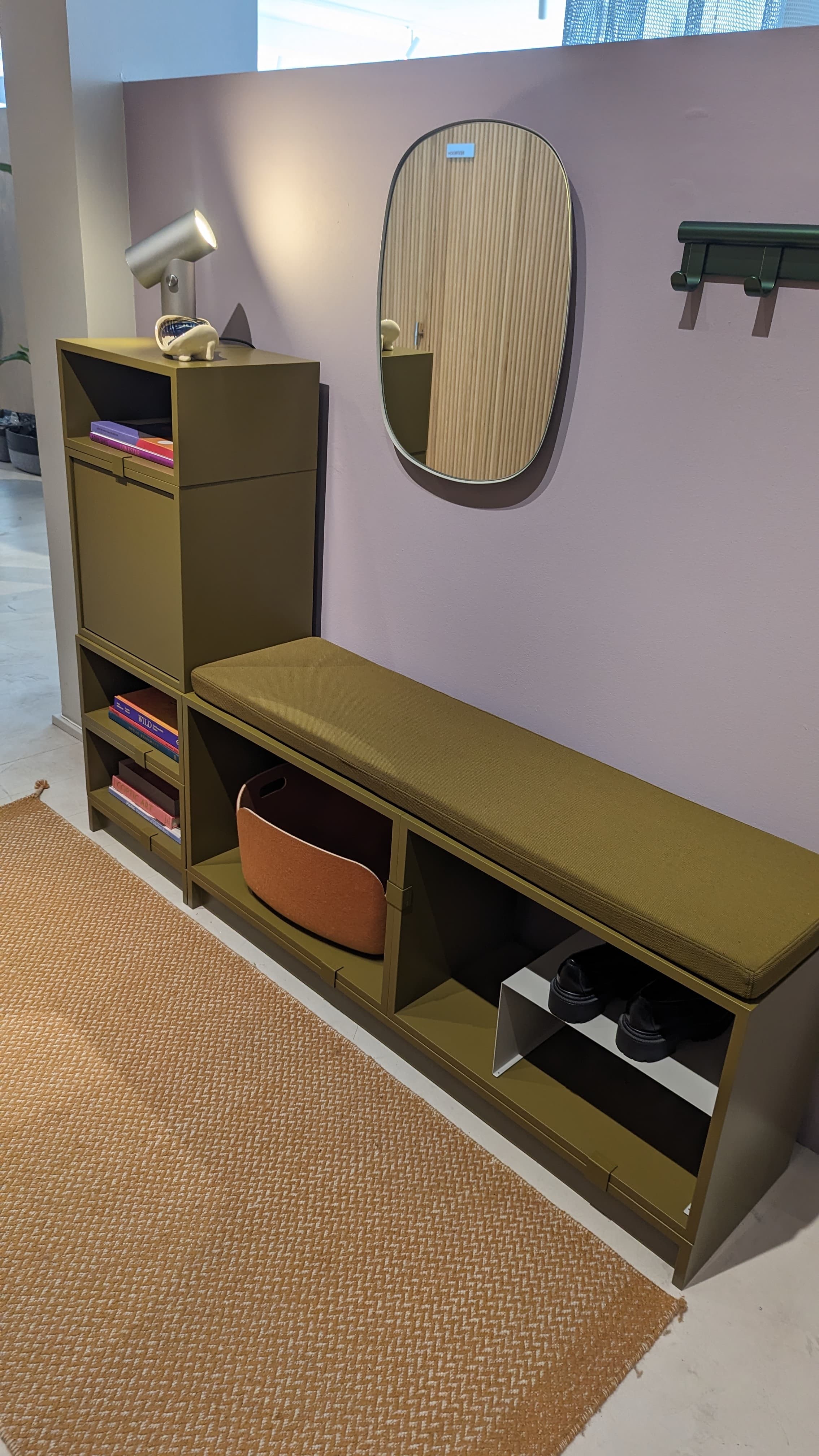 Sistem de depozitare Stacked - Configuratia 1 - Brown Green