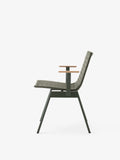 Scaun Ville cu brate AV34 - Bronze Green