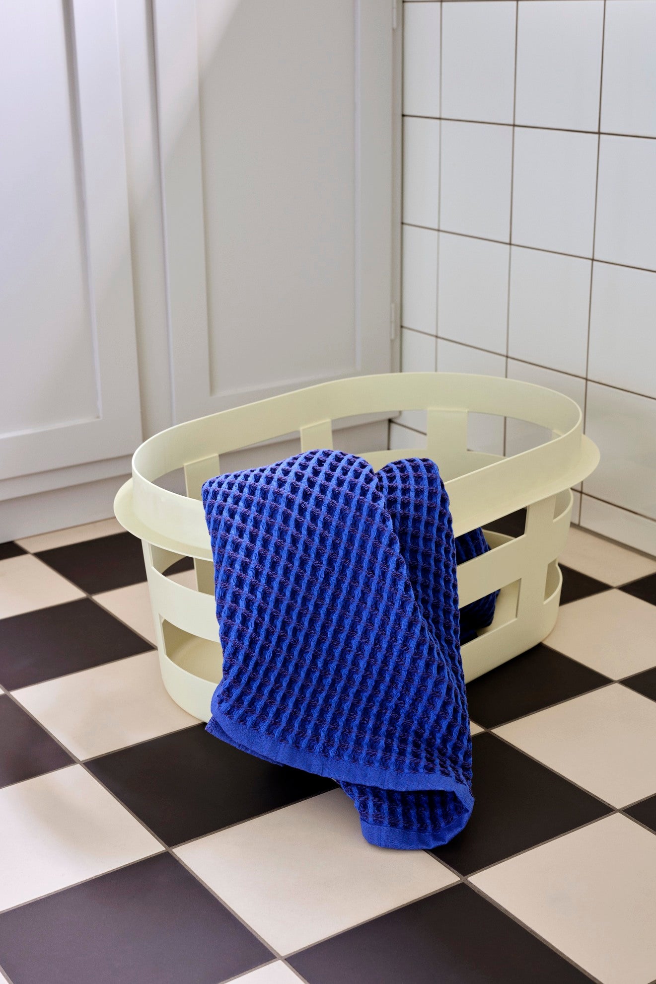 Cos Basket Reciclat - Galben deschis