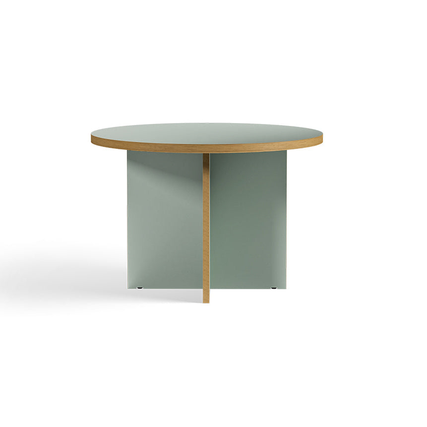 Masă de dining rotunda - Pale green