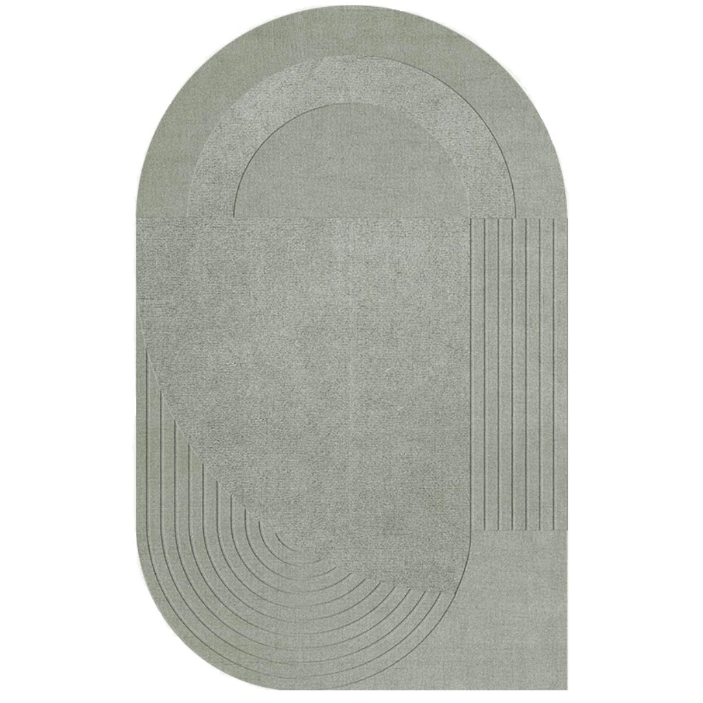 Covor lână Circular