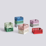 HAY Colour Crate Mini-Set of 2-Light yellow