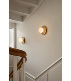 Aplica / Plafoniera Liila Muuse Small IP44, nordic gold / opal