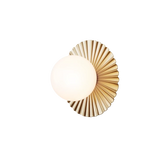 Aplica / Plafoniera Liila Muuse Small IP44, nordic gold / opal