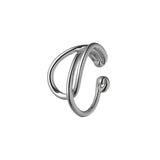 Lower Lobe Ear Cuff - Argint