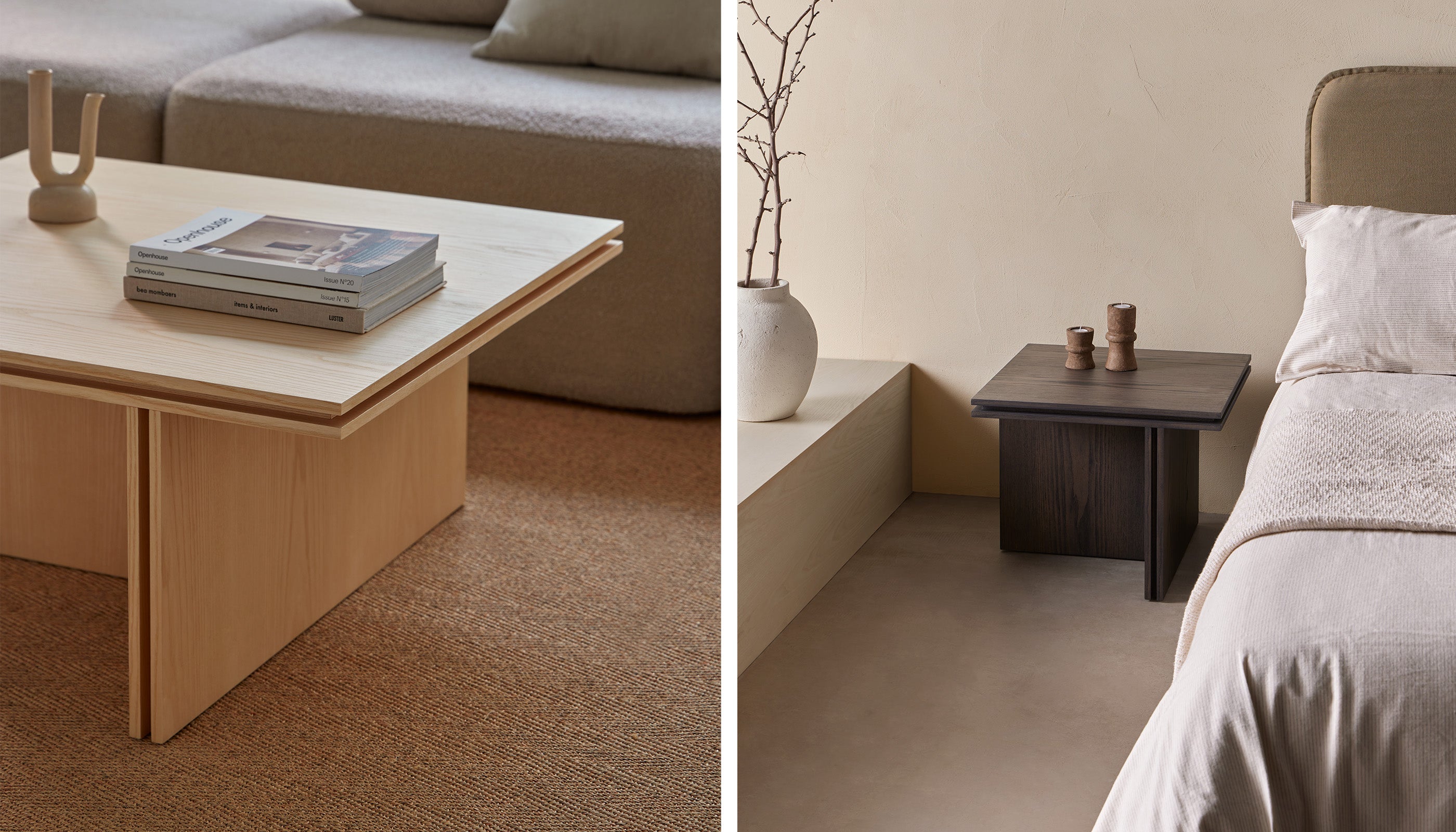 Slot Side Table
