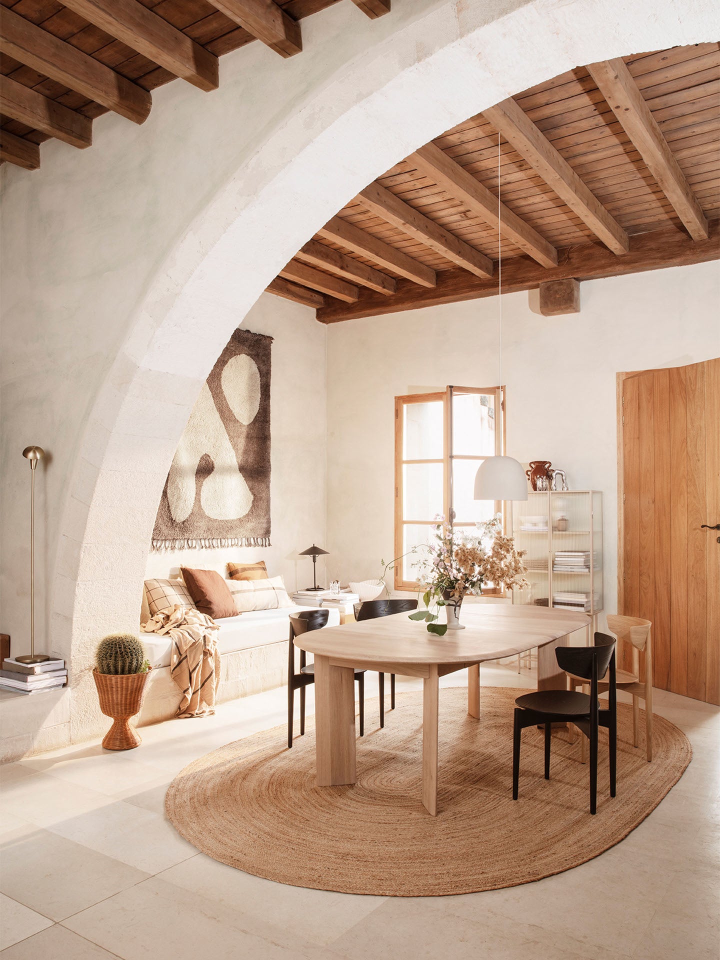 Scaun de dining Herman Wood - Stejar