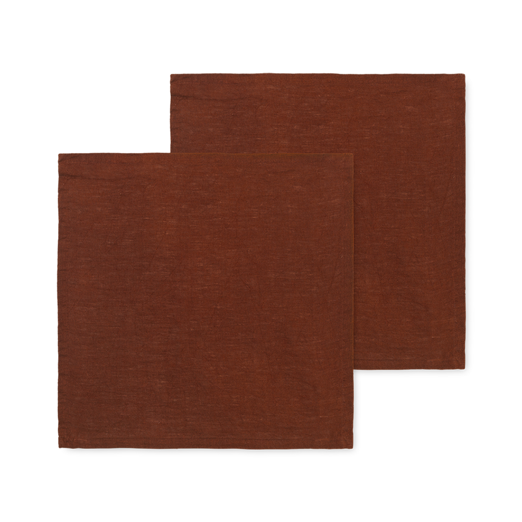 Set de 2 Șervețele Linen - Cinnamon