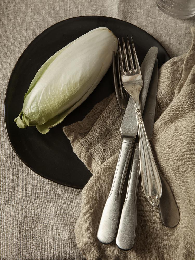 Set de 2 suporturi de farfurii Linen - Natural