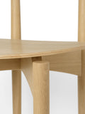 Scaun de dining Herman Wood - Stejar