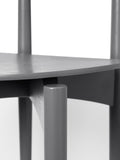 Scaun de dining Herman Wood - Gri