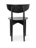 Scaun de dining Herman Wood - Negru