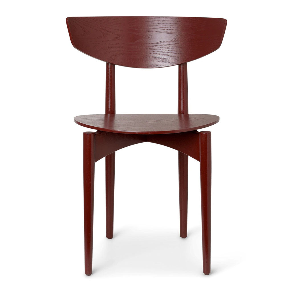 Scaun de dining Herman Wood - Roșu
