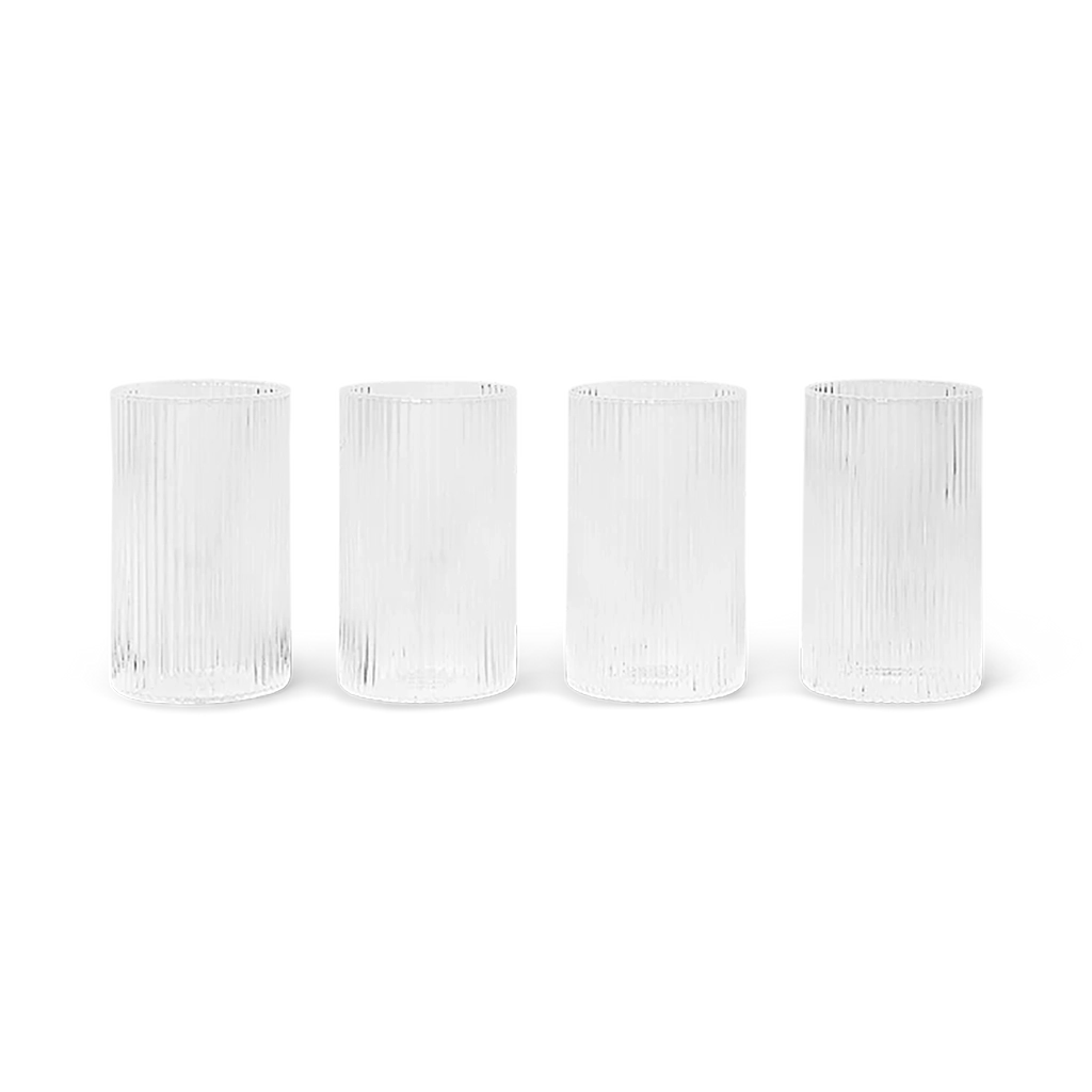 Pahare Ripple de Aperitiv - Set de 4