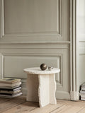 Măsuță Mineral Sculptural - Bianco Curia