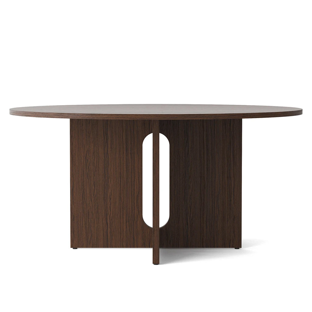 Androgyne Dining Table 150 Dark stained oak