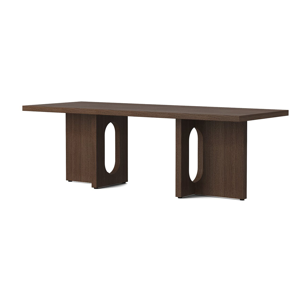 Androgyne Lounge Table, Dark stained oak