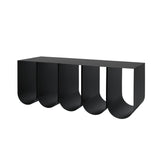 Banchetă Curved | Negru